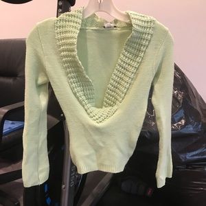 Sharango paris cropped sweater